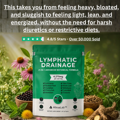 AltruaLab Lymphatic Drainage Complex - 21-in-1 Herbal Blend