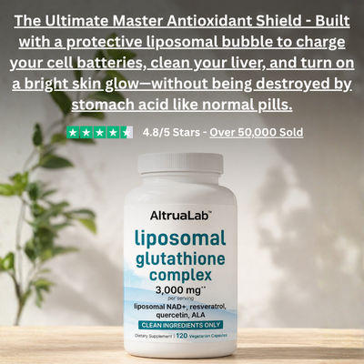 AltruaLab Liposomal Glutathione Complex - 3000mg
