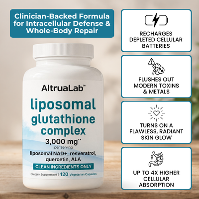AltruaLab Liposomal Glutathione Complex - 3000mg