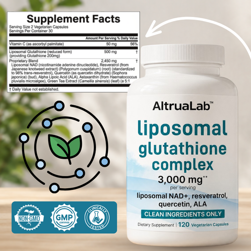 AltruaLab Liposomal Glutathione Complex - 3000mg
