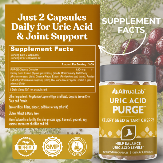 AltruaLab Uric Acid Purge - Detox & Cleanse