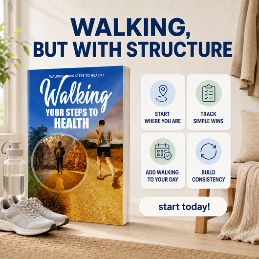 Walking - Your Steps To Health: The 40+ Walking Reset For Women