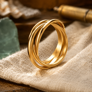 FINAL - Gold Triple Layer Ring