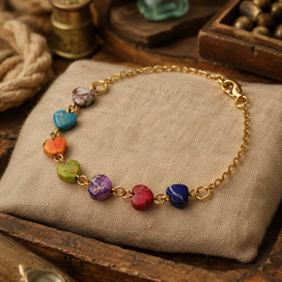 FINAL - Gold Chakra Bracelet