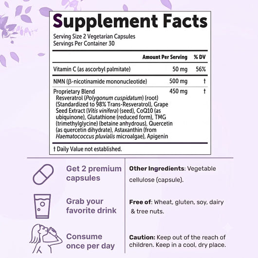 10-in-1 NMN Complex - 1,000mg